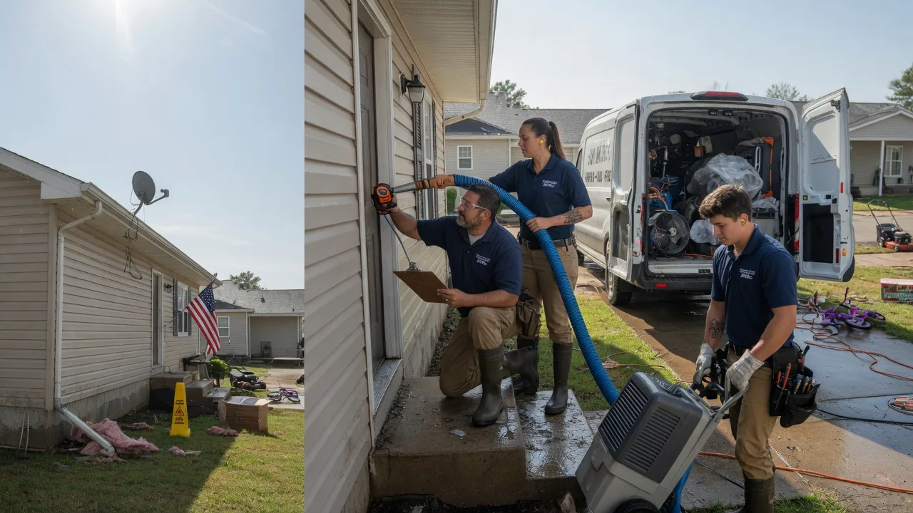 Ceiling Water Damage Restoration in Pine Ridge, SD near me